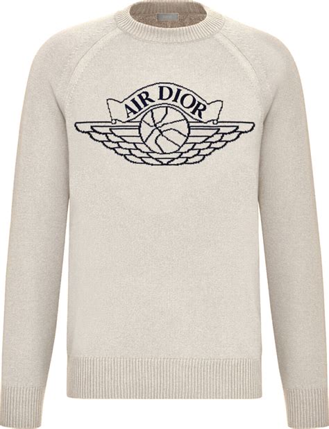 air dior white sweater